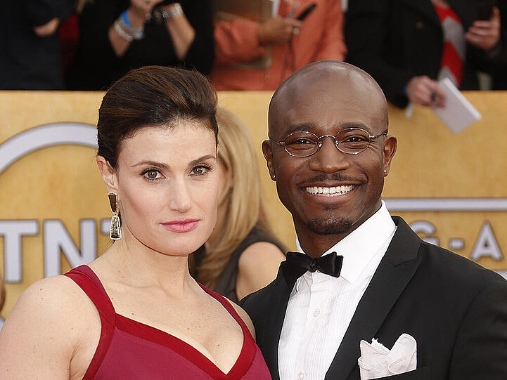 Ein Bild aus glücklicheren Tagen: Idina Menzel und Taye Diggs 2013
