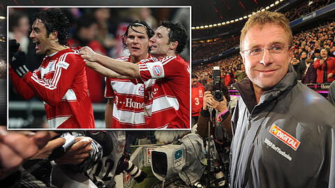 Zweikampf um die Herbstmeisterschaft. Ralf Rangnick dürfte das Duell mit den Bayern bekannt vorkommen.