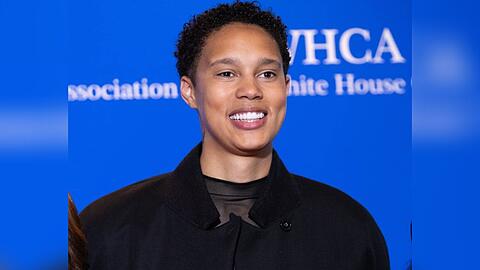 Brittney Griner beim "White House Correspondents' Dinner".