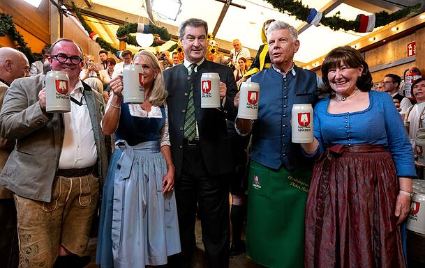 Als Wiesnchef war Baumgärtner zuletzt in der Anstichsbox dabei. (Archivbild) Als Wiesnchef war Baumgärtner zuletzt in der Anstichsbox dabei. (Archivbild)