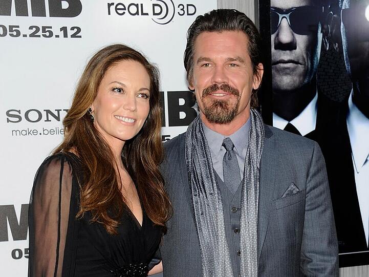 Ein Moment aus glücklicheren Tagen: Diane Lane und Josh Brolin bei der Premiere von "Men in Black 3"