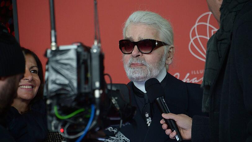 Karl Lagerfeld bei einem Auftritt im November 2018. Karl Lagerfeld bei einem Auftritt im November 2018.
