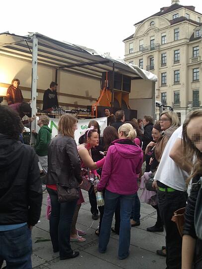 Hanf-Demo am Stachus. Die Bilder.