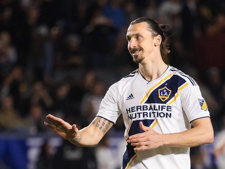 Steht mit LA Galaxy in der zweiten Runde der MLS-Playoffs: Zlatan Ibrahimovic.