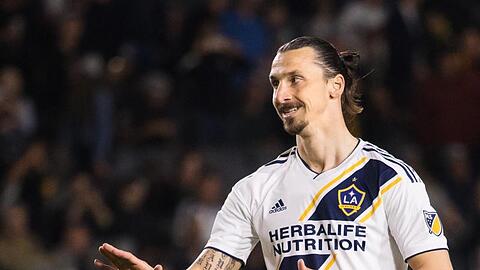 Steht mit LA Galaxy in der zweiten Runde der MLS-Playoffs: Zlatan Ibrahimovic.