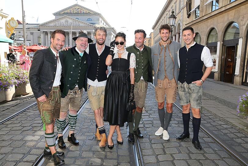 Sebastian Hoeffner, Oliver Rauh, Simon Lohmeyer, Carina Zavline, Chris Fraas, Dennis Boerr und Max Franzmann