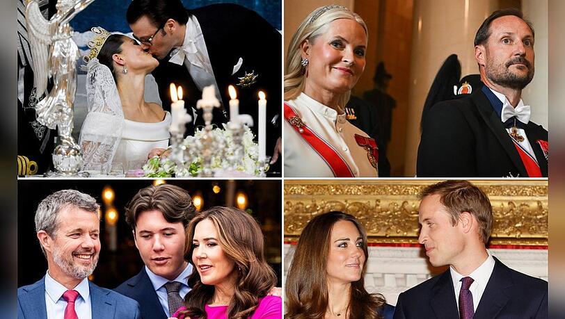 ZDF-Dokureihe "Plötzlich Majestät" erzählt die Liebesgeschichten von Daniel Westling, Mette-Marit Tjessem Høiby, Mary Donaldson und Kate Middleton.