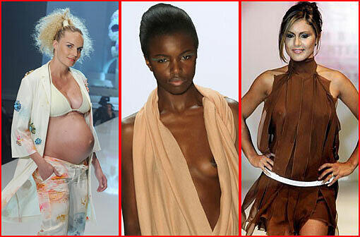 Bei der Fashion Week in Madrid lassen Models für Mercedes-Benz tief blicken. In der Welt der "Stars und Sternchen" gibt es genügend Beispiele für extrem offenherzige Mode - klicken Sie sich in der Bilderstrecke durch die größten Kleiderpannen und Hingucker der Promis.