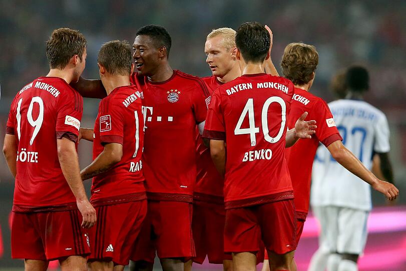 Freude beim FC Bayern...