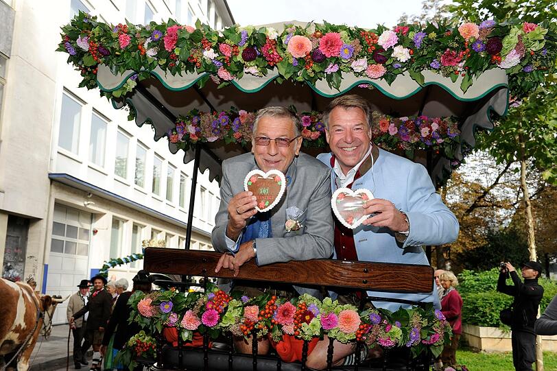 Patrick Lindner mit Peter Schäfer