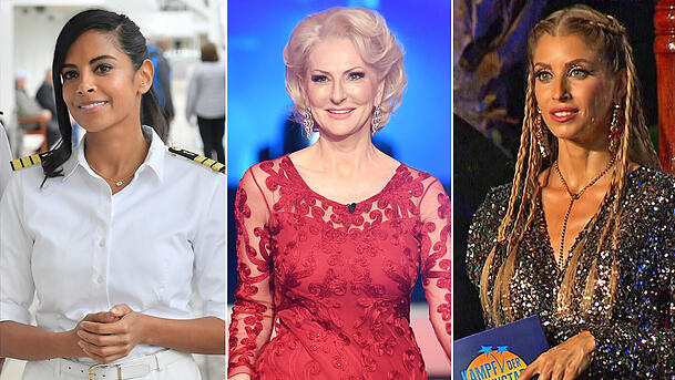 Désirée Nick spricht über Collien Fernandes (li), die seit 2021 eine "Traumschiff"-Schiffärztin spielt und Unternehmerin Cathy Hummels (re.) Désirée Nick spricht über Collien Fernandes (li), die seit 2021 eine "Traumschiff"-Schiffärztin spielt und Unternehmerin Cathy Hummels (re.)