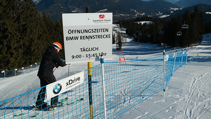 Hier kann jeder auf Zeit fahren und sich filmen lassen: die Rennstrecke am Kreuzwankl-Lift.