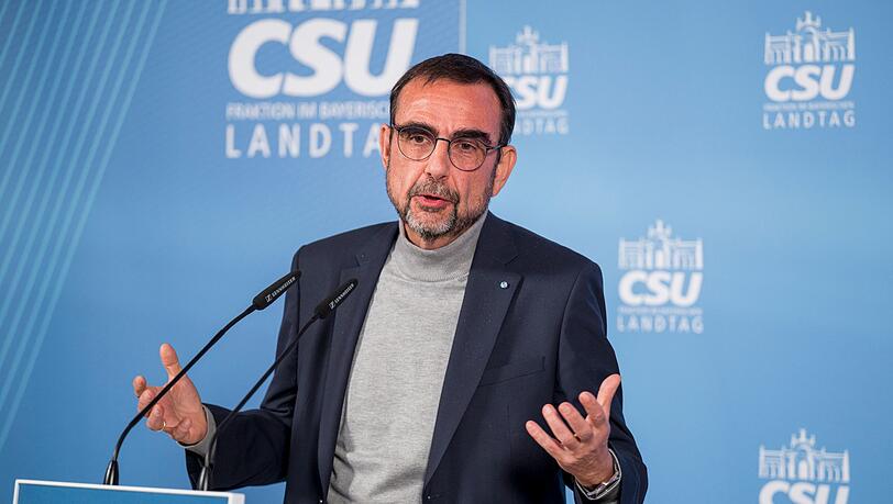 Die finanzielle Lage in Bayern macht CSU-Fraktionschef Klaus Holetschek Sorgen. (Archivbild)