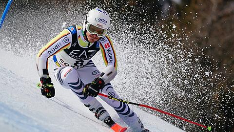 Die große deutsche Hoffnung bei dieser WM in Cortina d'Ampezzo im Slalom: Der Münchner Linus Straßer.
