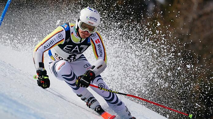 Die große deutsche Hoffnung bei dieser WM in Cortina d'Ampezzo im Slalom: Der Münchner Linus Straßer.
