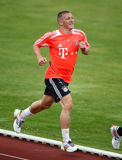 Schweinsteiger wird die China-Reise nicht mitmachen. Trtzdem musste auch er zum Laktattest.