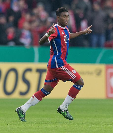 DAVID ALABA - Note 1 - Peps Alleskönner. Vor allem die Freistöße, ein Traum. Der Auffälligste in Halbzeit eins wirbelte auch im zweiten Durchgang. Ein Grund, warum bei Bayern so viel über links lief. Allein wegen dem Freistoß.