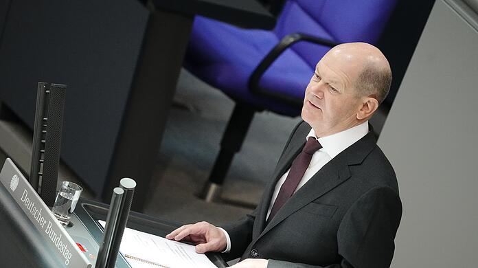 "Niemand musste frieren": Bundeskanzler Olaf Scholz.