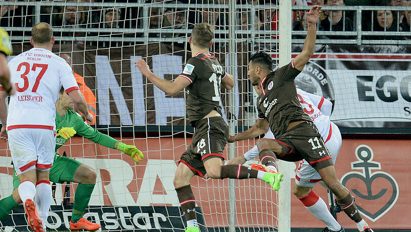 Der Berliner gewannen gegen den FC St. Pauli Der Berliner gewannen gegen den FC St. Pauli