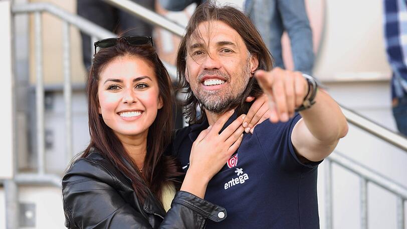 Von 2012 bis 2016 ein Paar: Jana Azizi und Ex-Mainz-Coach Martin Schmidt.