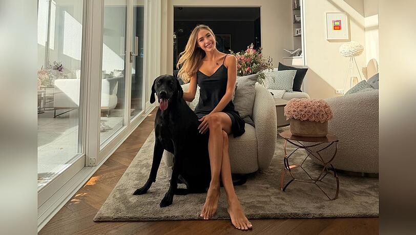 Alena Gerber hat ihren Hund Onyx aus dem Tierheim adoptiert und setzt sich daf&uuml;r ein, dass andere es ihr gleichtun.