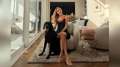Alena Gerber hat ihren Hund Onyx aus dem Tierheim adoptiert und setzt sich daf&uuml;r ein, dass andere es ihr gleichtun.