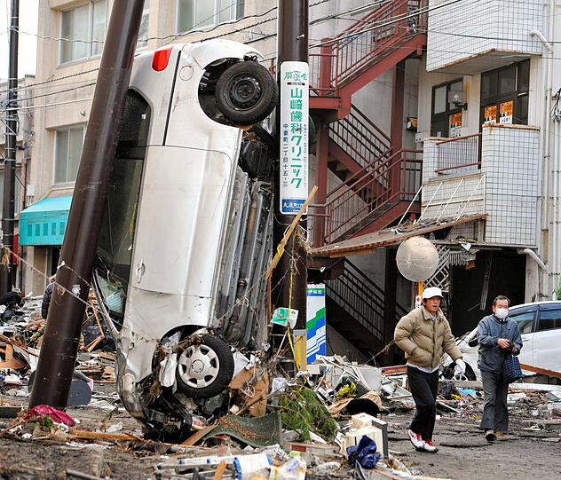 Japan: Bilder der Verwüstung