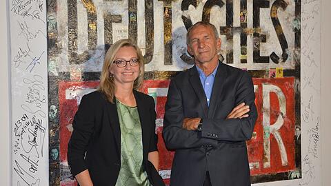 Doppelspitze seit 2007: Carmen Bayer und Werner Steer.