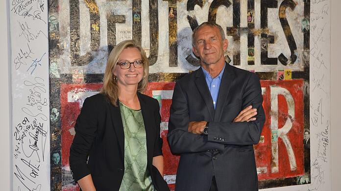 Doppelspitze seit 2007: Carmen Bayer und Werner Steer.