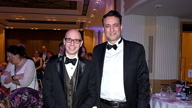 US-Generalkonsul Dr. James Miller und Justizminister Georg Eisenreich