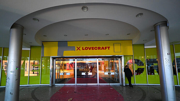 Der Name klebt noch am Eingang, aber das Projekt "Lovecraft" am Stachus ist Geschichte.