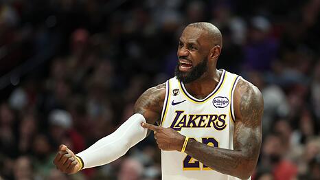 LeBron James geh&ouml;rt nach langer Zeit nicht zur Startformation im All-Star-Spiel der NBA.