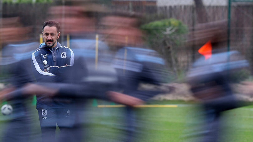 Die Löwen im Trainingslager in Troia: Nach einem Laufstufen-Test zum Start steht am Dreikönigstag wieder der Ball im Mittelpunkt des mehr oder weniger fröhlichen Treibens.