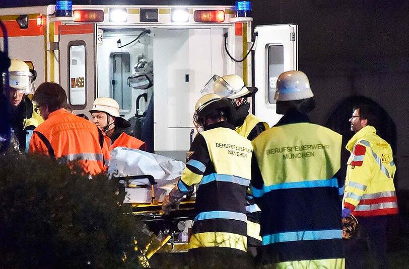 Schwerer Verkehrsunfall am Freitagabend in Laim - die Bilder.