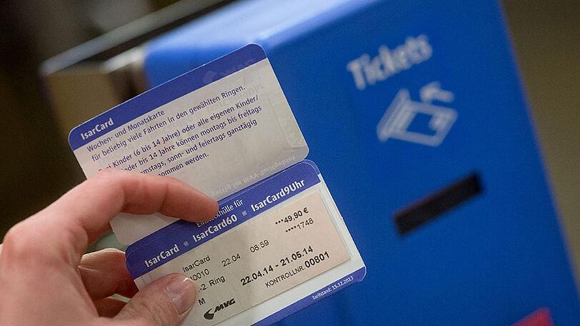 Die Preise für IsarCard, Streifenkarte & Co. steigen mal wieder.