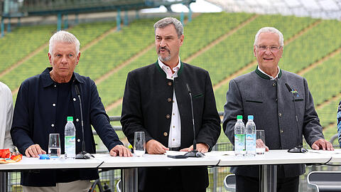 Pressekonferenz zum Stand der Olympia-Bewerbung der Stadt München