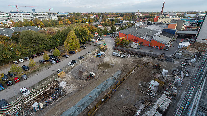 Das Werksviertel in der Nähe des Ostbahnhofs: Auch hier sollen neue Wohnungen entstehen.