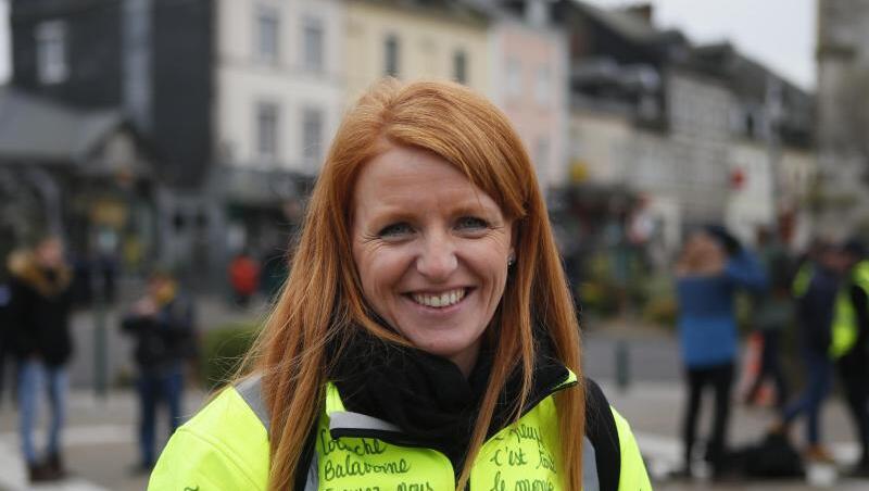 Ingrid Levavasseur will für die "Gelbwesten" ins Europaparlament. Ingrid Levavasseur will für die "Gelbwesten" ins Europaparlament.