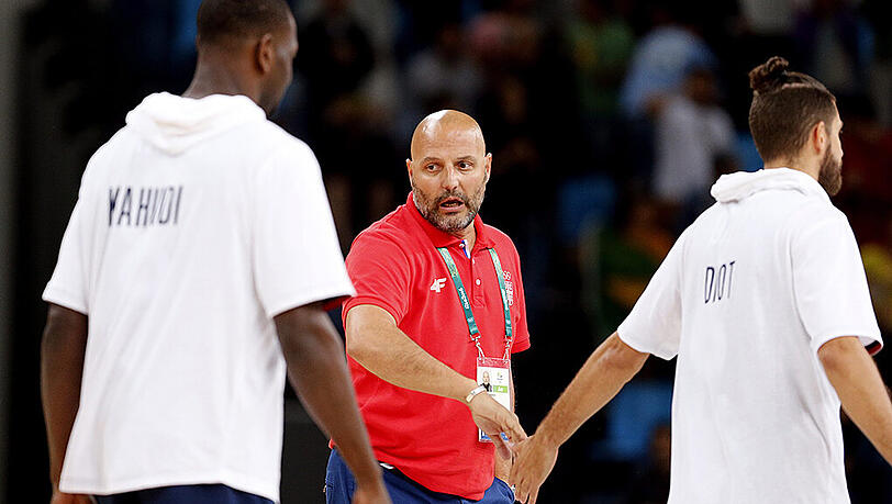 Silber bei den Olympischen Spielen in Brasilien mit Serbien: Bayerns neuer Trainer Sasa Djordjevic. Silber bei den Olympischen Spielen in Brasilien mit Serbien: Bayerns neuer Trainer Sasa Djordjevic.