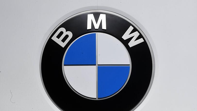 Das Logo der Deutschen Automarke BMW.