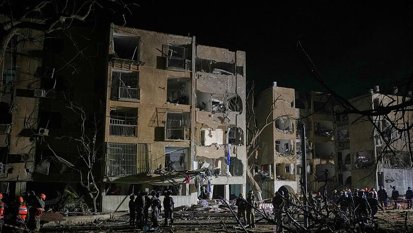 Iranische Raketen sind im S&uuml;den Israels eingeschlagen.