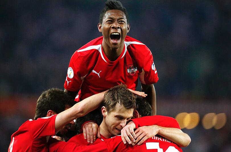 David Alaba ist in Österreichs Nationalmannschaft schon in jungen Jahren ein Star.