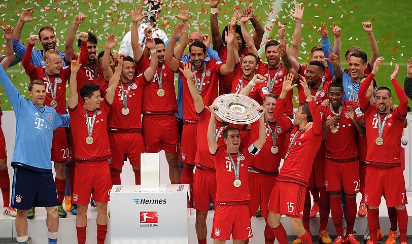 FC Bayern München ist Meister: Die besten Feier-Bilder aus der Allianz Arena!