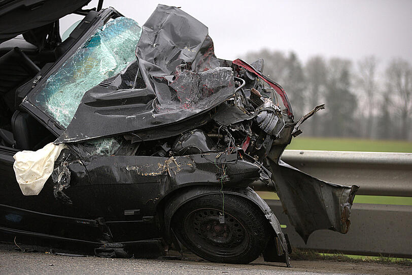 Für den BMW-Fahrer kam jede Hilfe zu spät.
