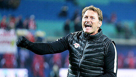 Es läuft gerade für RB-Trainer Ralph Hasenhüttl. Es läuft gerade für RB-Trainer Ralph Hasenhüttl.
