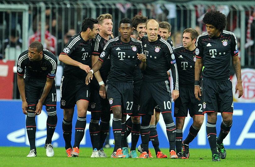 Immer wieder Bayern: 41-mal jubelte der FC Bayern in dieser Saison schon über ein Bundesliga-Tor.