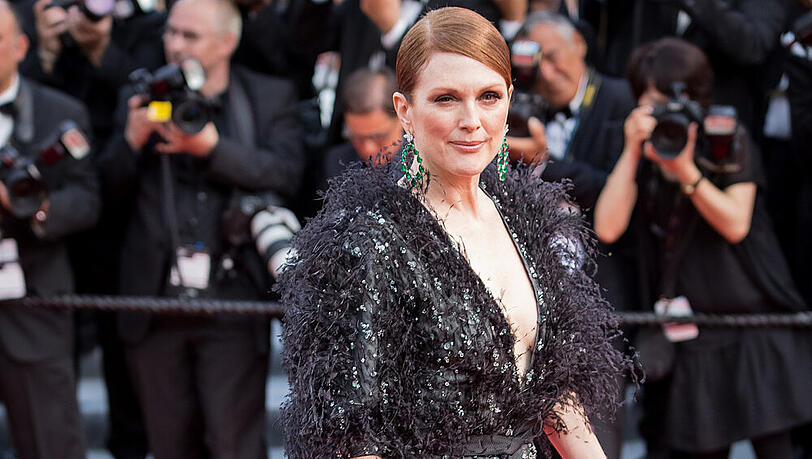 Julianne Moore bei ihrer Ankunft auf dem roten Teppich der Filmfestspiele in Cannes Julianne Moore bei ihrer Ankunft auf dem roten Teppich der Filmfestspiele in Cannes