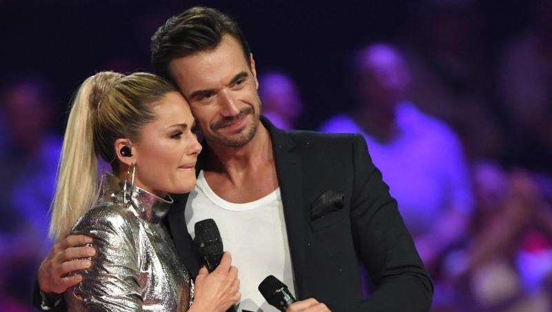 Ein emotionaler Moment: Florian Silbereisen und Helene Fischer. Ein emotionaler Moment: Florian Silbereisen und Helene Fischer.