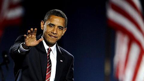 Barack Obama bemühte sich, nicht allzu ausgelassen zu jubeln.