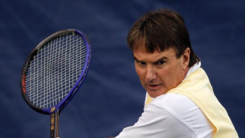 Einer der großen Tennisspieler der 70er und 80er Jahre: Jimmy Connors. Einer der großen Tennisspieler der 70er und 80er Jahre: Jimmy Connors.